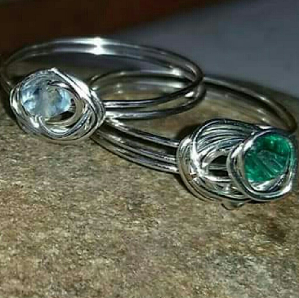 Handmade Birthstone Rings - Picture 3 of 3